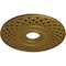 Ekena Millwork Robin Ceiling Medallion (Fits Canopies up to 6 1/4"), 22 1/4"OD x 4 3/4"ID x 1 1/4"P, Gold CM22RBGLS - alternate 4